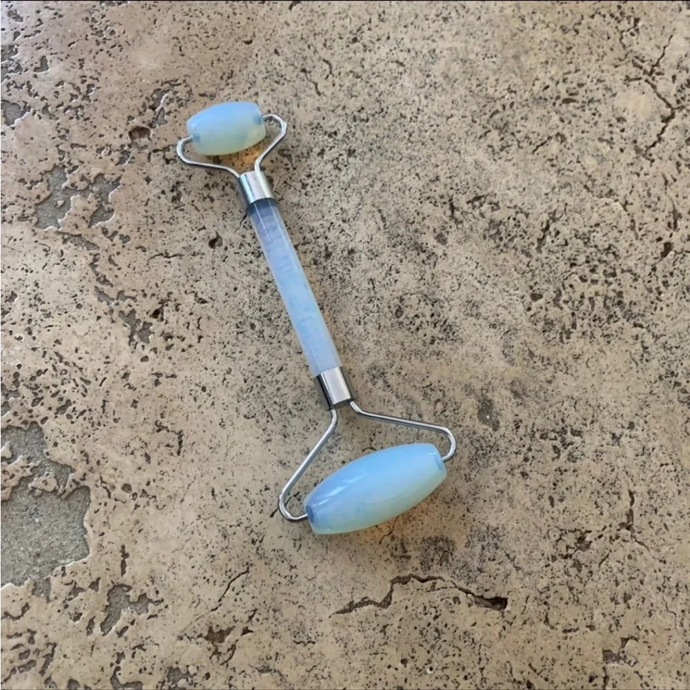 Anthropologie Well Done Opal Crystal Facial Roller